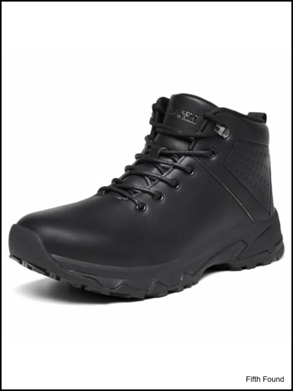 Non Slip Work Boots Slip Resistant Shoes for Chefs Food Service Casual Leather